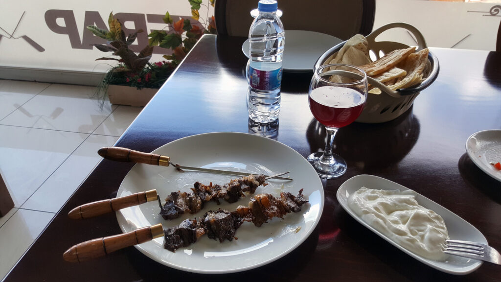 Cağ kebabı (Джа кебаб)