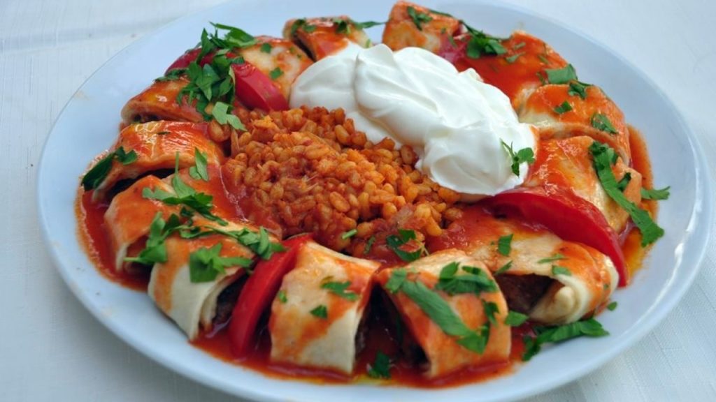 🔥 Beyti kebab («Бейти кебаб», Стамбул)