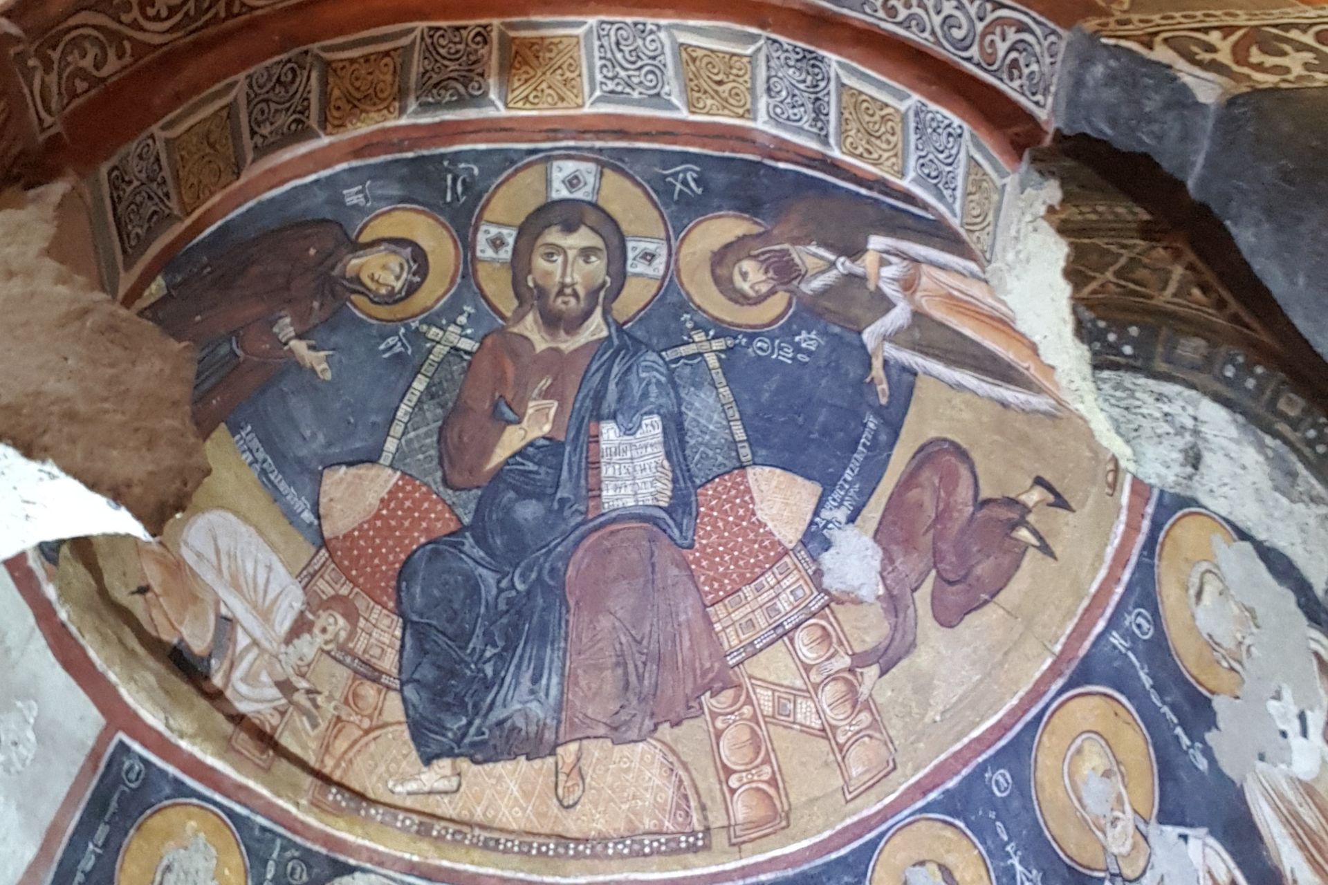 Каппадокия, фрески