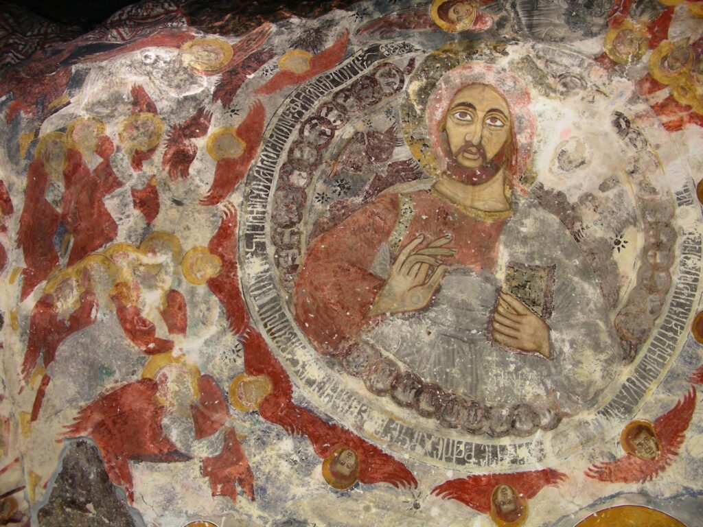 Росписи XIV века в Сумеле (времена трапезундских Комнинов)